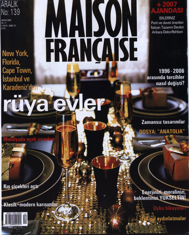 Maison Française Magazine's Coverage on aCCenturC Desin Gallery and Emine Turan's Jewelry and Artwork, el Alim